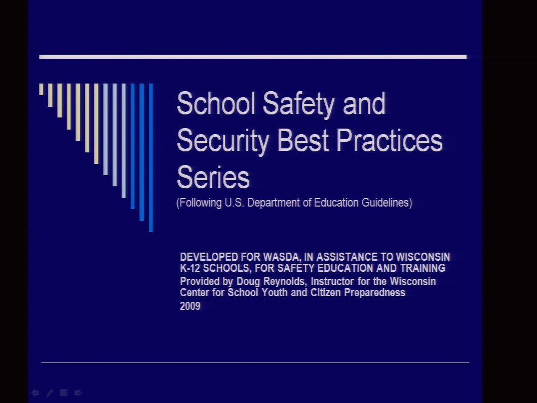 School Safety and Security Best Practices Series Introduction